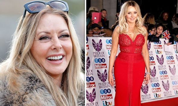 Carol Vorderman Countdown Star In Bizarre Kissing Antic Live On Air